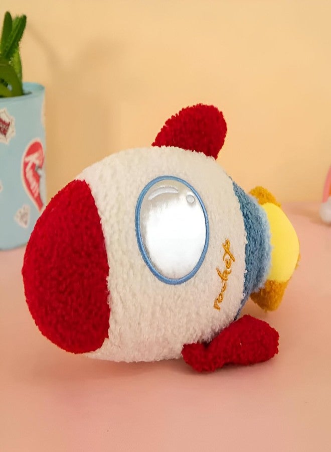 Tickles Rocket Soft Stuffed Plush Toy for Kids Boys & Girls Birthday Gifts (Size : 20 cm Color: Red) - Image 1